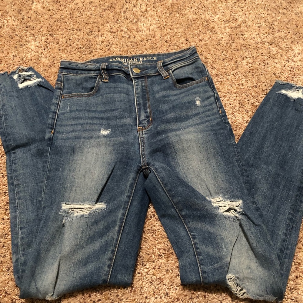 American Eagle Highrise jeans